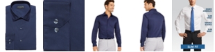 Alfani Alfani Men's Slim Fit 2-Way Stretch Performance Solid Dress Shirt, Created for Macy's
